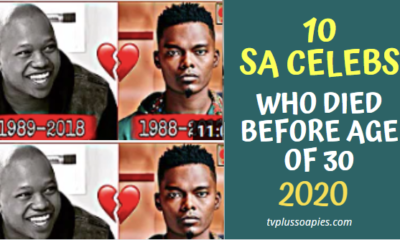 10 South African Celebs Who Died Before The Age of 30