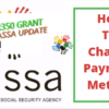 How To Change Payment Method For The SASSA R350 Grant Quick and Easy