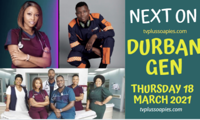 Coming Up On Durban Gen Thursday 18 March 2021