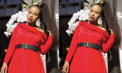 Lindiwe From The River Rocking Her Elegant Dress On Social Media, Check Pictures Here