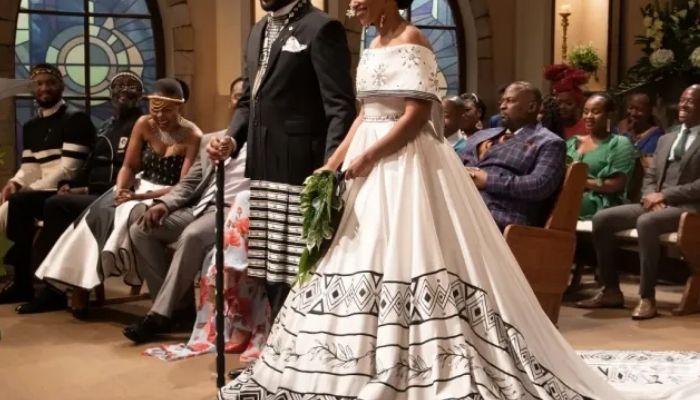 Pictures of Generations The Legacy Dali Malinga and Ayanda Wedding Outfits Released