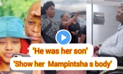 Mampitsha's Family Causes Drama Outside The Mortuary